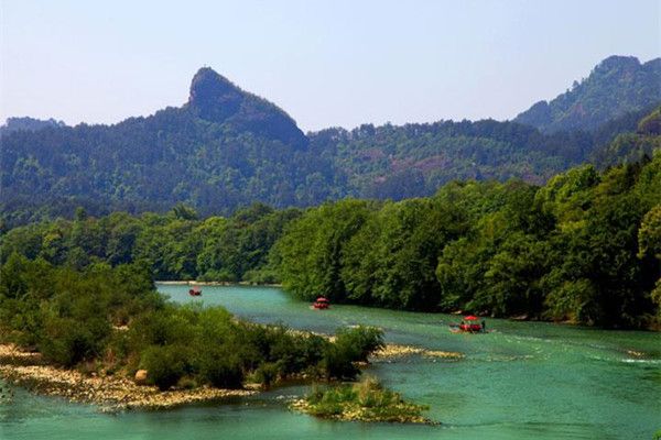 云河竹筏漂流