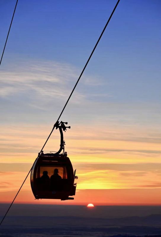 将军山【缆车落日】